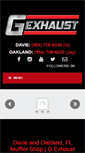 Mobile Screenshot of gexhaust.com